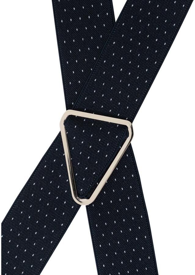 Man's World Bretels in comfortabele breedte & extra lengte tot 130 cm nieuwe kleur jeansblauw - Foto 1