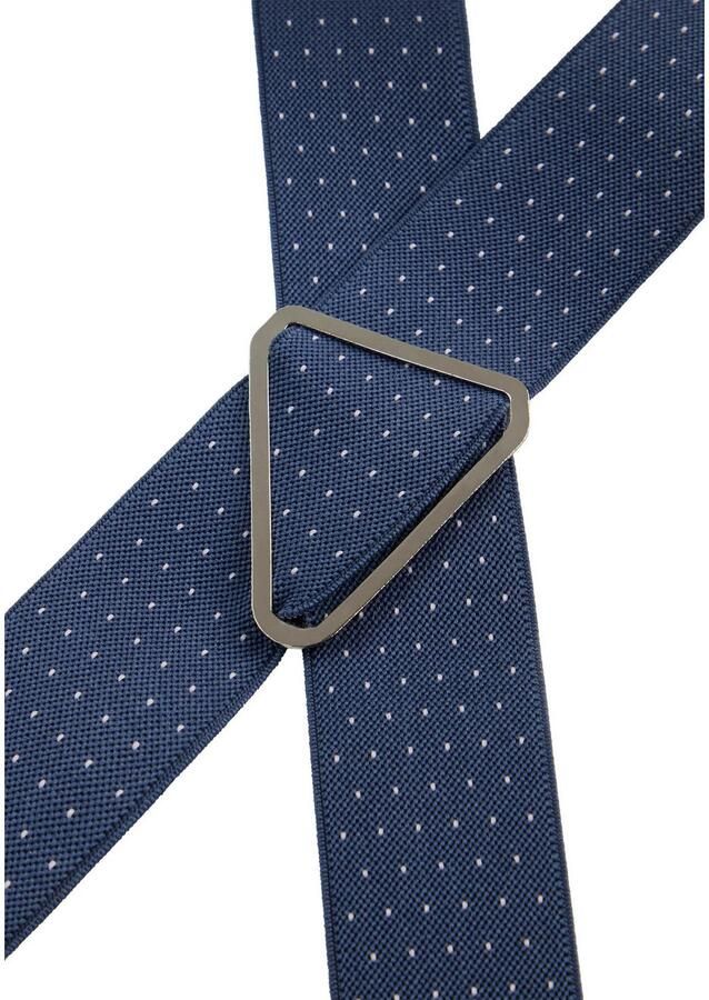 Man's World Bretels in comfortabele breedte & extra lengte tot 130 cm nieuwe kleur jeansblauw - Foto 4