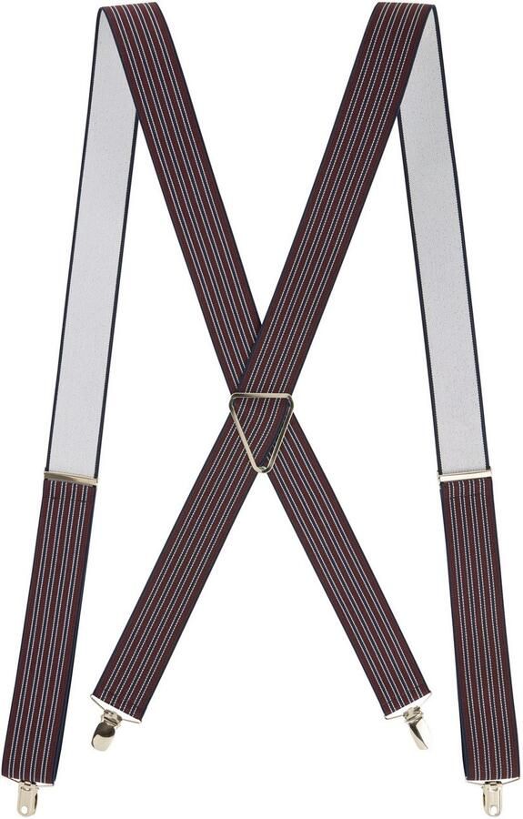 Man's World Bretels in comfortabele breedte & extra lengte tot 130cm nieuw in streepdesign - Foto 3