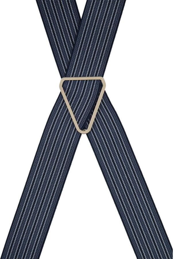 Man's World Bretels in comfortabele breedte & extra lengte tot 130cm nieuw in streepdesign - Foto 2