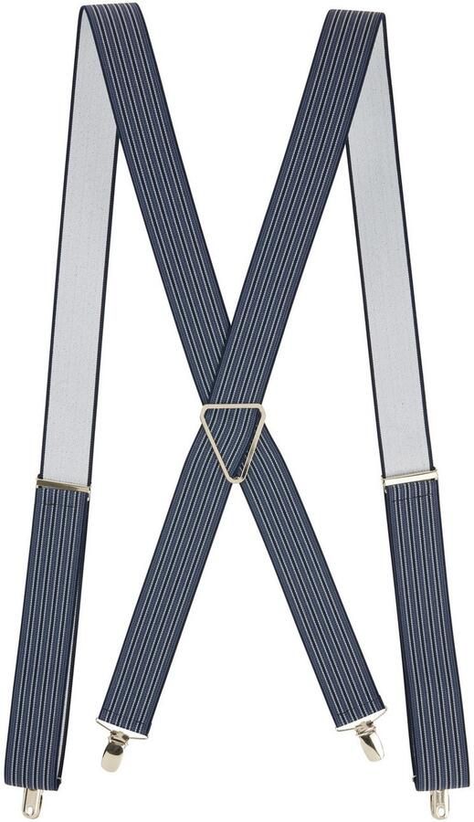 Man's World Bretels in comfortabele breedte & extra lengte tot 130cm nieuw in streepdesign - Foto 3