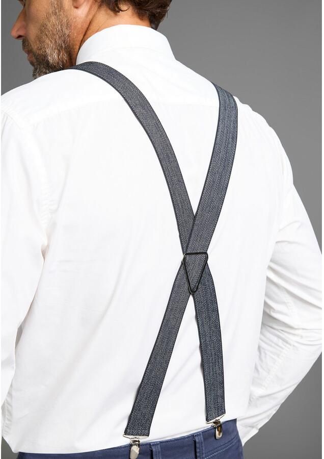 Man's World Bretels in klassieke x-vorm & comfortabele breedte & extra lengte nieuw - Foto 2