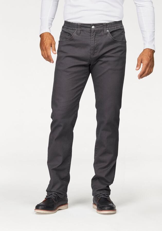 Man's World Broek met elastische band Stretch comfortabel met elastiek opzij - Foto 9
