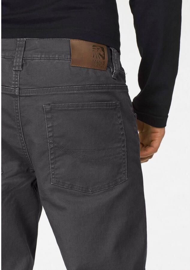 Man's World Broek met elastische band Stretch comfortabel met elastiek opzij - Foto 2
