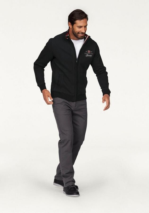 Man's World Broek met elastische band Stretch comfortabel met elastiek opzij - Foto 5