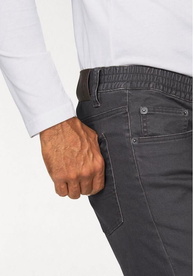 Man's World Broek met elastische band Stretch comfortabel met elastiek opzij - Foto 3