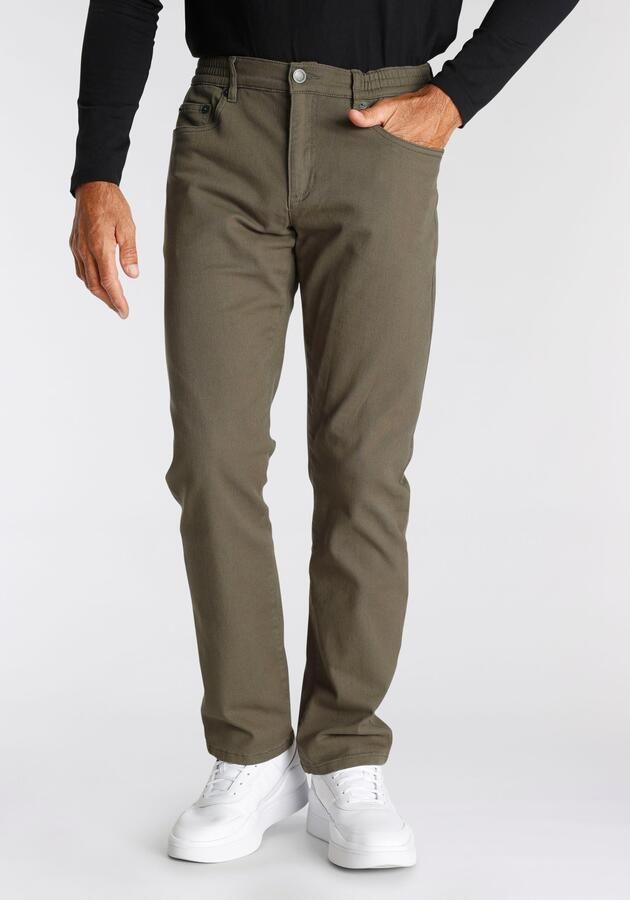 Man's World Broek met elastische band Stretch comfortabel met elastiek opzij - Foto 9