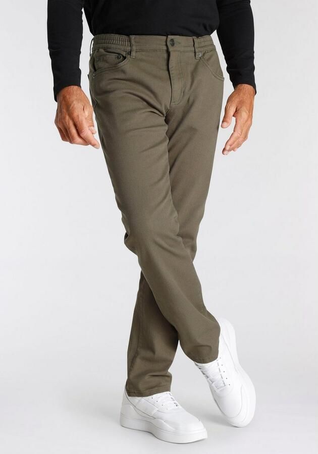 Man's World Broek met elastische band Stretch comfortabel met elastiek opzij - Foto 3