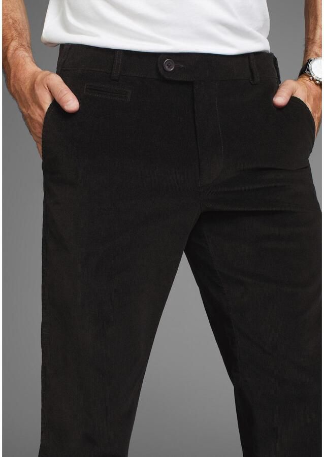 Man's World Broek met elastische band Van cord met stretchband