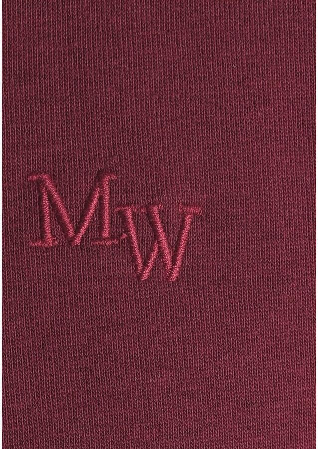 Man's World Capuchonsweatvest met contrastkleurige voering