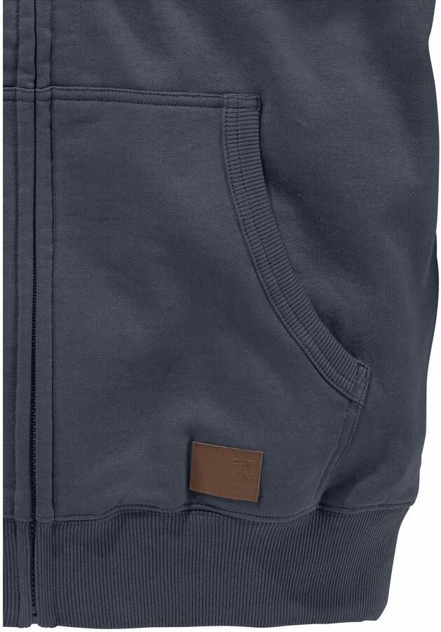 Man's World Capuchonsweatvest met contrastkleurige voering - Foto 6