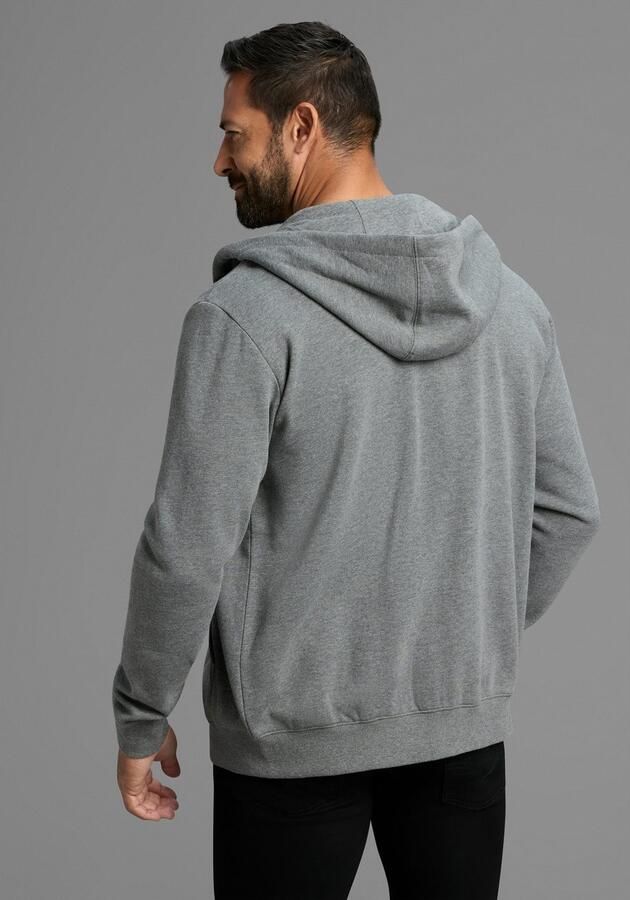 Man's World Capuchonsweatvest met zakken - Foto 2