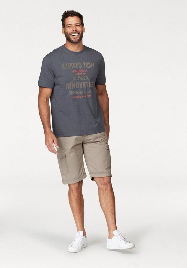 Man's World Cargobermuda ook in grote maten - Foto 7