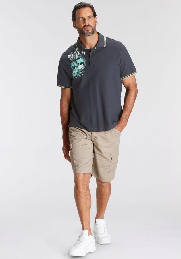 Man's World Cargobermuda ook in grote maten - Foto 8