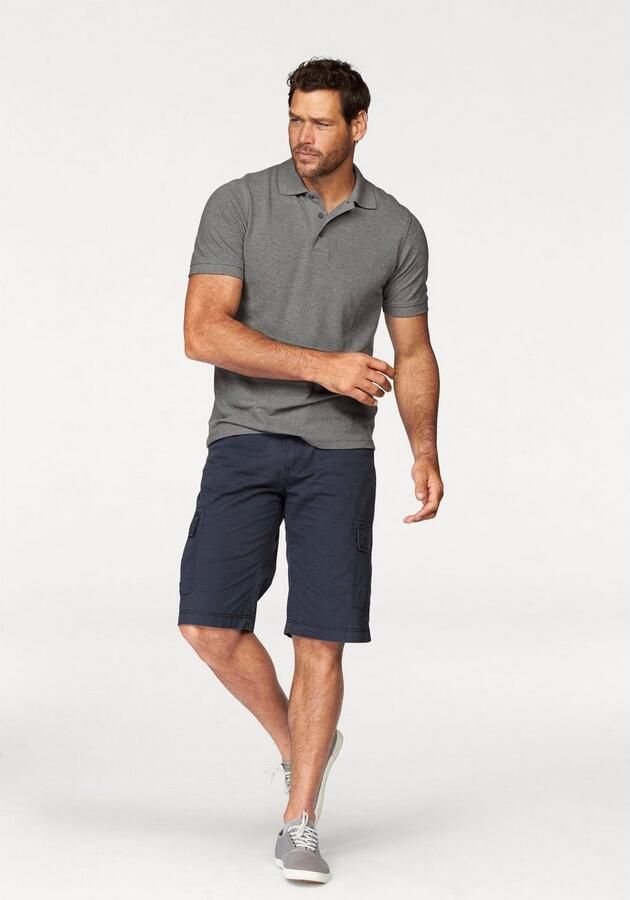 Man's World Cargobermuda ook in grote maten - Foto 5