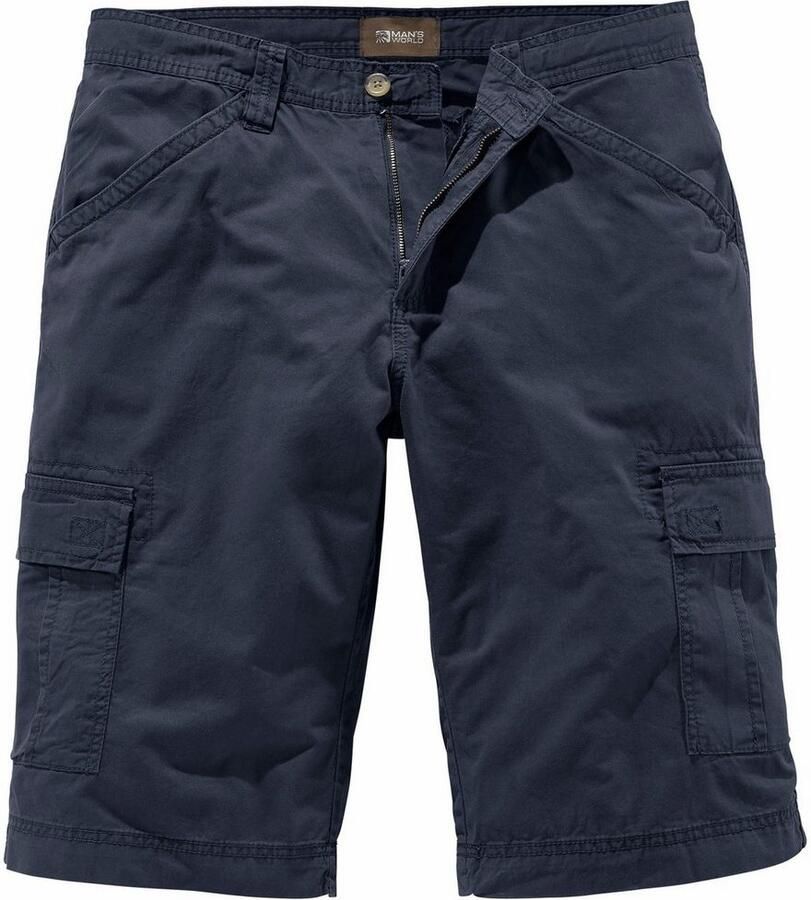 Man's World Cargobermuda ook in grote maten