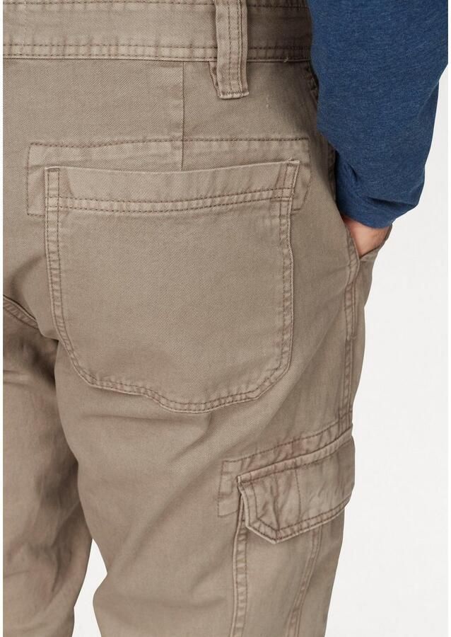 Man's World Cargobroek met opgestikte zakken