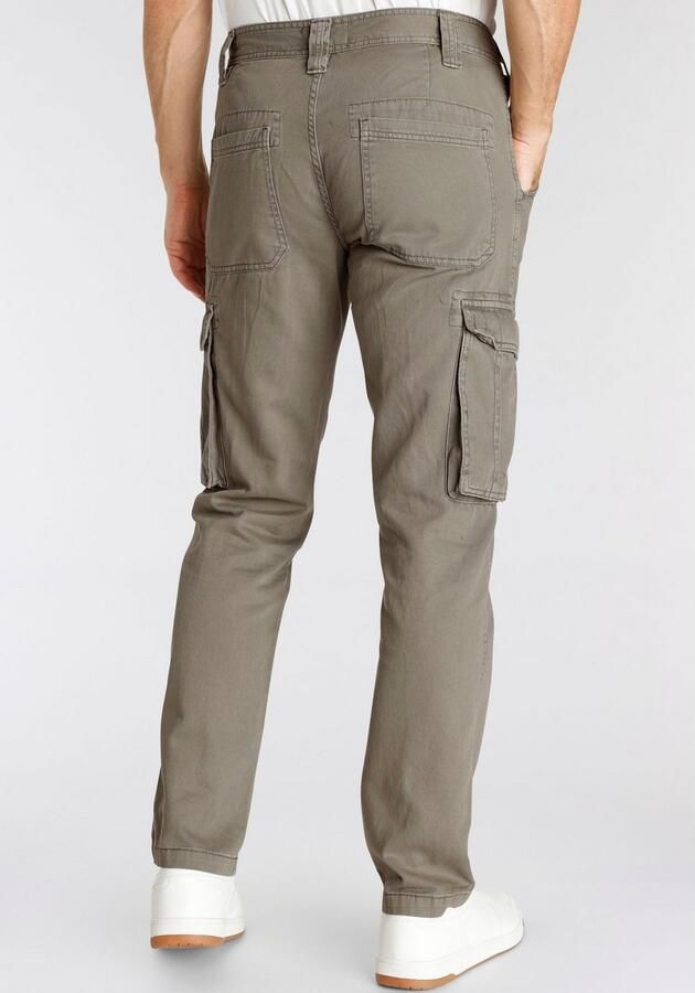 Man's World Cargobroek met opgestikte zakken - Foto 5