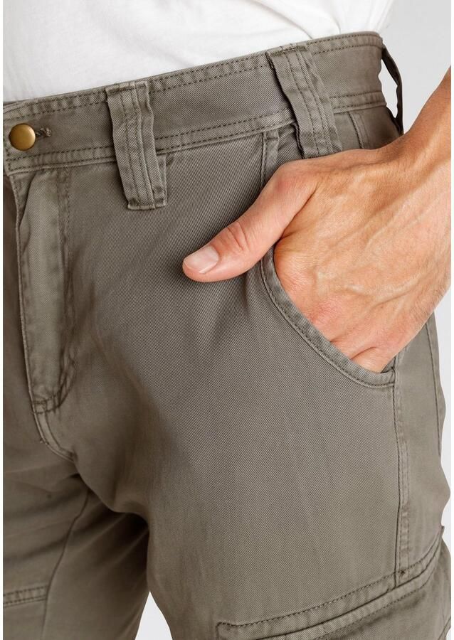 Man's World Cargobroek met opgestikte zakken