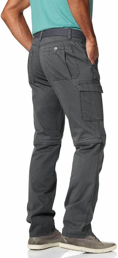 Man's World Cargobroek met zip-offfunctie (set Met riem) - Foto 7