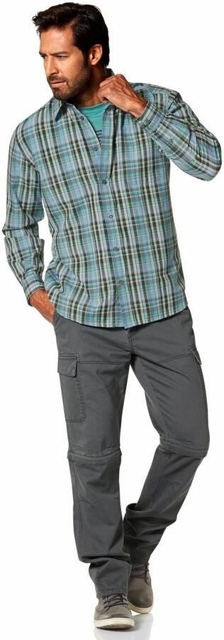 Man's World Cargobroek met zip-offfunctie (set Met riem) - Foto 10