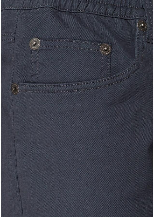 Man's World Five-pocketsbroek Stretchbroek met een elastische band - Foto 3