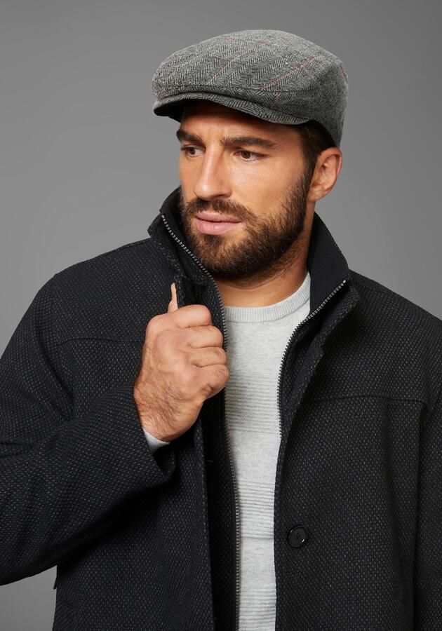 Man's World Flat cap stijlvolle winter-flatcap verwarmend gevoerd nieuw - Foto 4