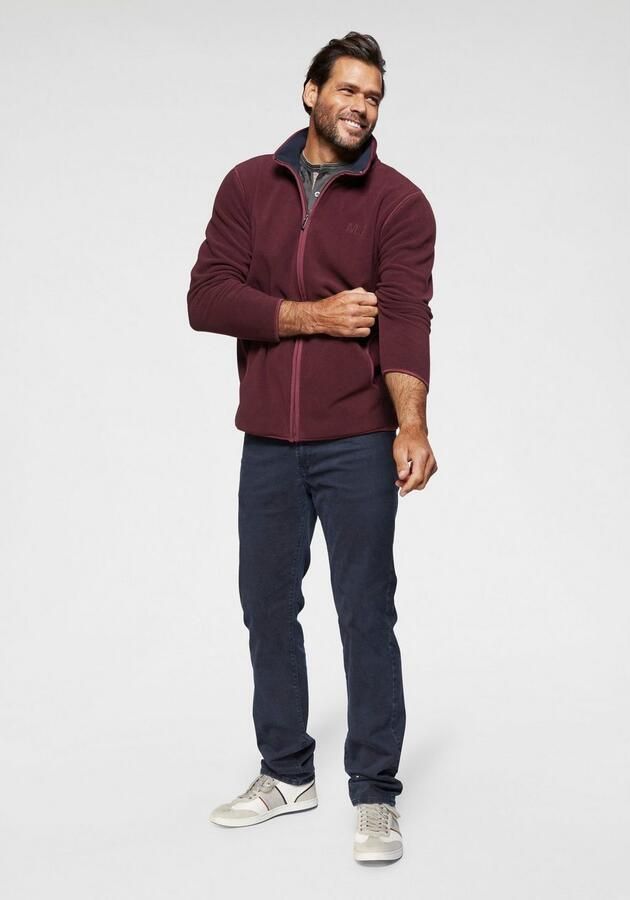 Man's World Henleyshirt Korte mouwen casual pasvorm bedrukt ronde hals casual - Foto 8