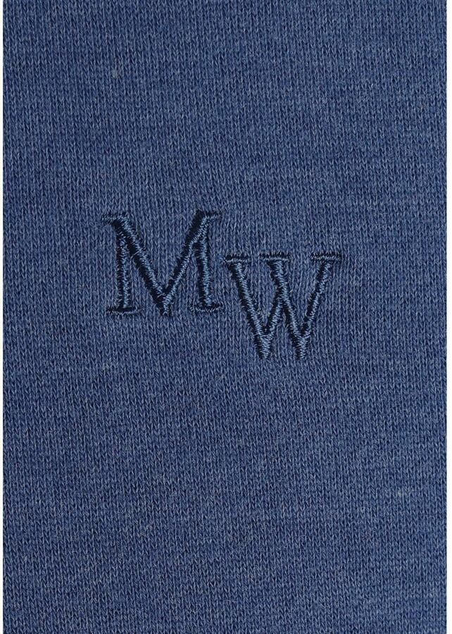 Man's World Hoodie lange mouwen losse pasvorm effen met capuchon