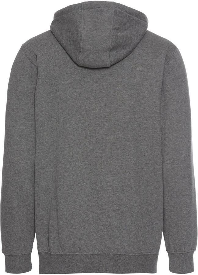 Man's World Hoodie lange mouwen losse pasvorm effen met capuchon