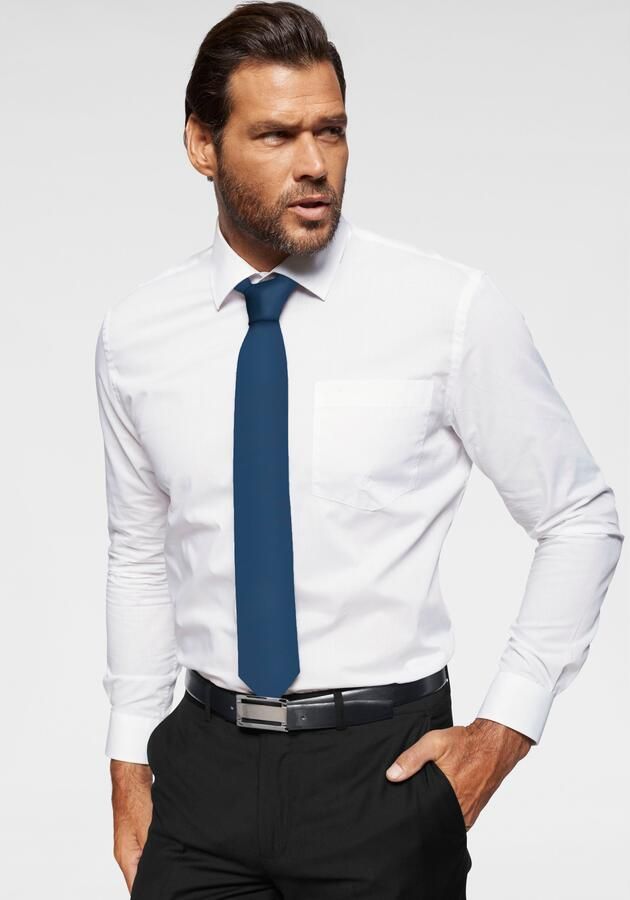 Man's World Leren riem met elegante gesp tot nieuw - Foto 4