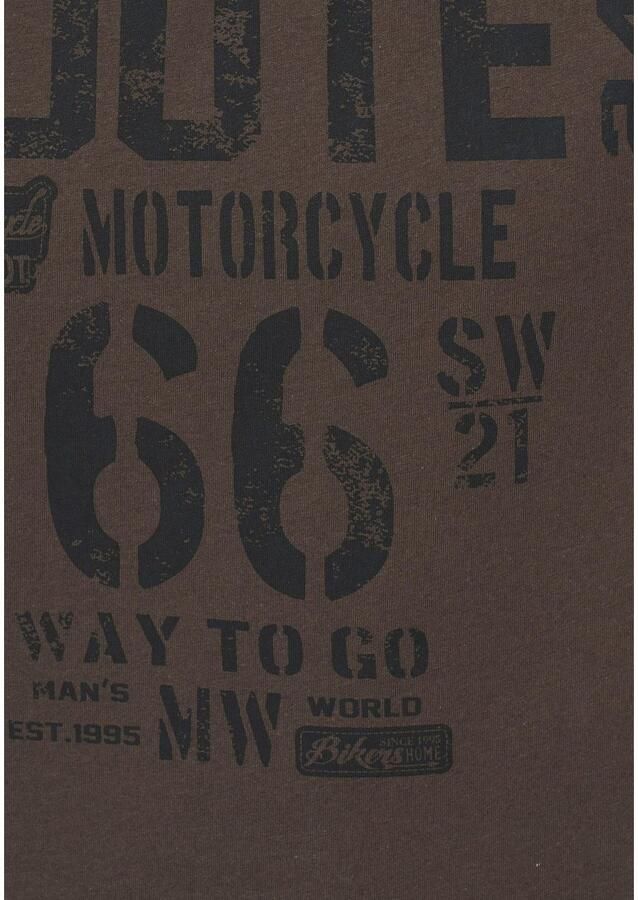 Man's World Muscle-shirt mouwloos bedrukt ronde hals van 100% katoen (2-delig Set van 2) - Foto 2