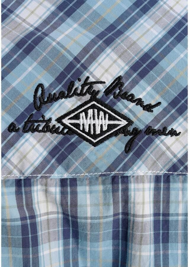 Man's World Overhemd met korte mouwen met borstzakken - Foto 2