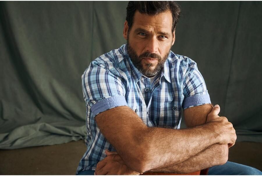 Man's World Overhemd met korte mouwen met borstzakken - Foto 9