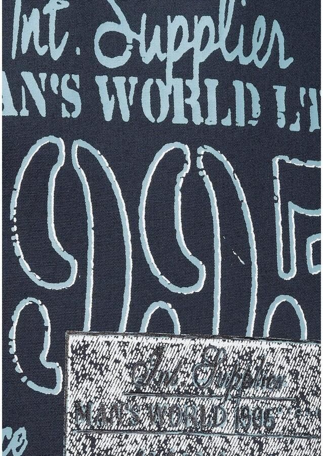 Man's World Overhemd met korte mouwen met print - Foto 3