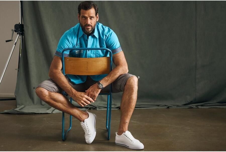 Man's World Overhemd met korte mouwen met print - Foto 12