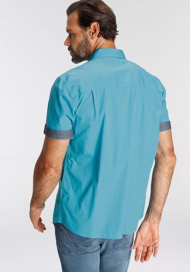 Man's World Overhemd met korte mouwen met print - Foto 6