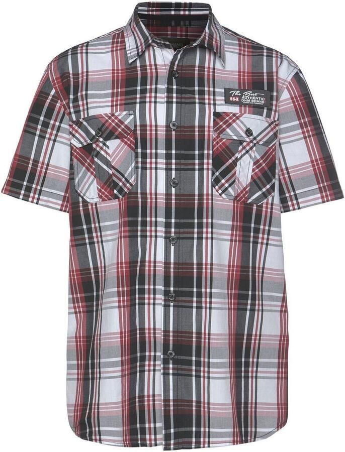 Man's World Overhemd met korte mouwen met twee borstzakken