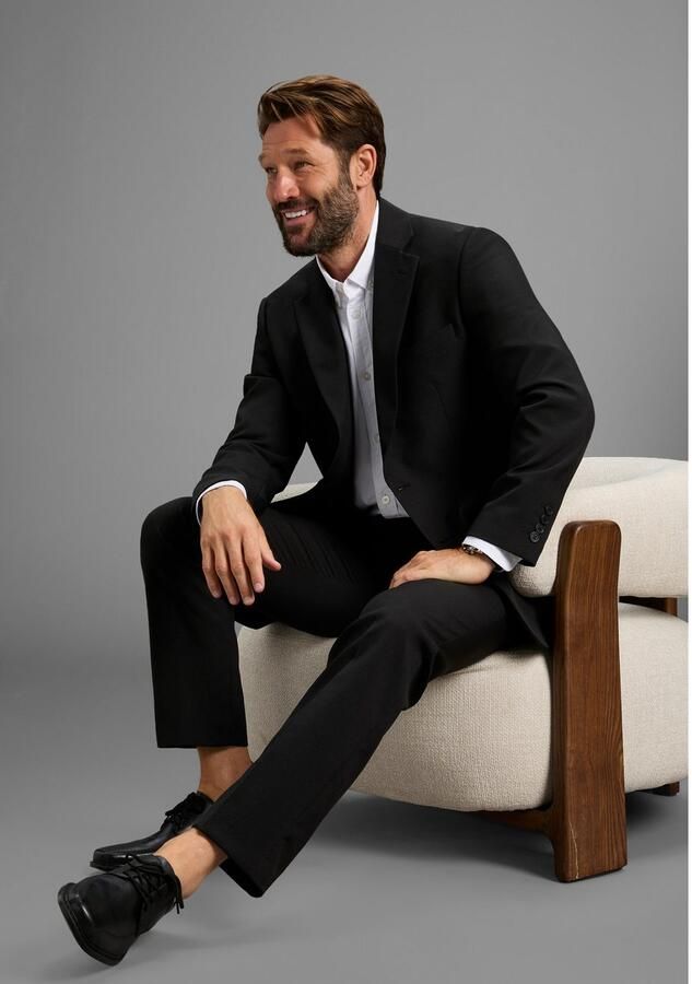 Man's World Pantalon Goed te combineren broek kreukvrije kwaliteit passend jasje beschikbaar - Foto 3