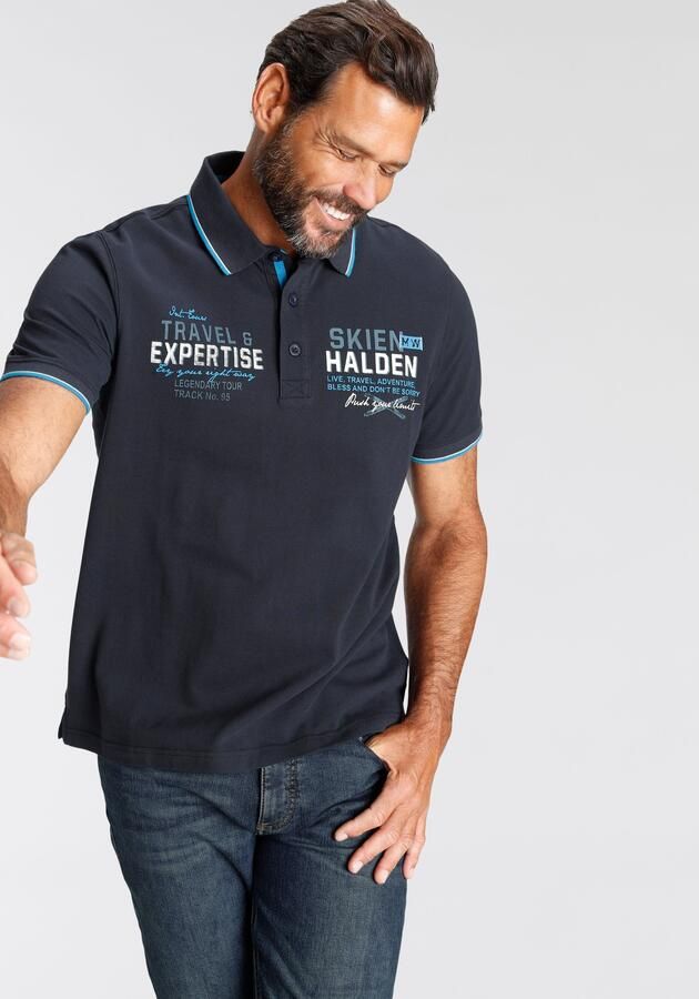 Man's World Poloshirt Korte mouwen bedrukt ontwerp polokraag van katoen - Foto 9