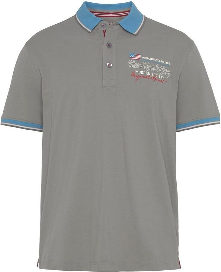 Man's World Poloshirt Korte mouwen casual pasvorm bedrukt polokraag - Foto 7