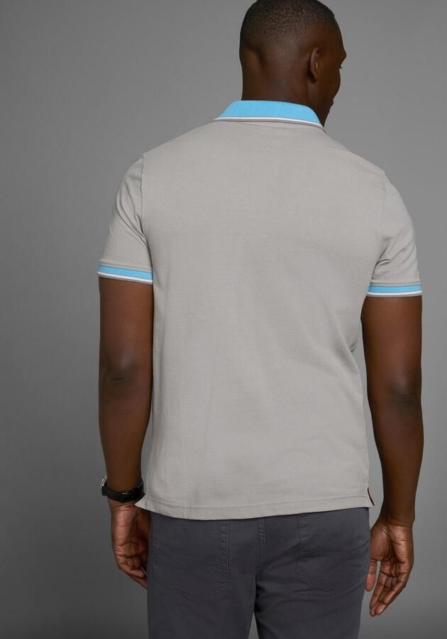 Man's World Poloshirt Korte mouwen casual pasvorm bedrukt polokraag - Foto 4