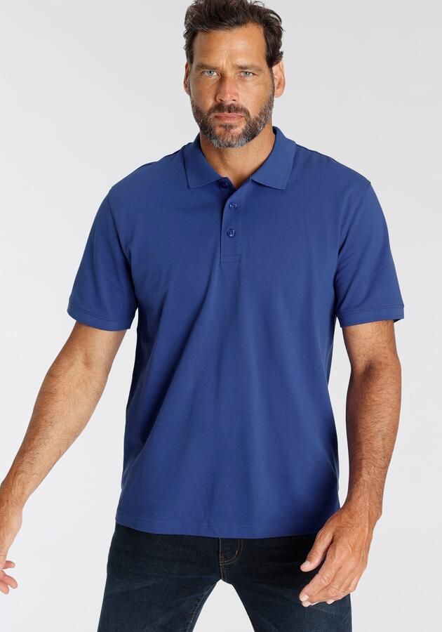 Man's World Poloshirt Korte mouwen losse pasvorm effen - Foto 8