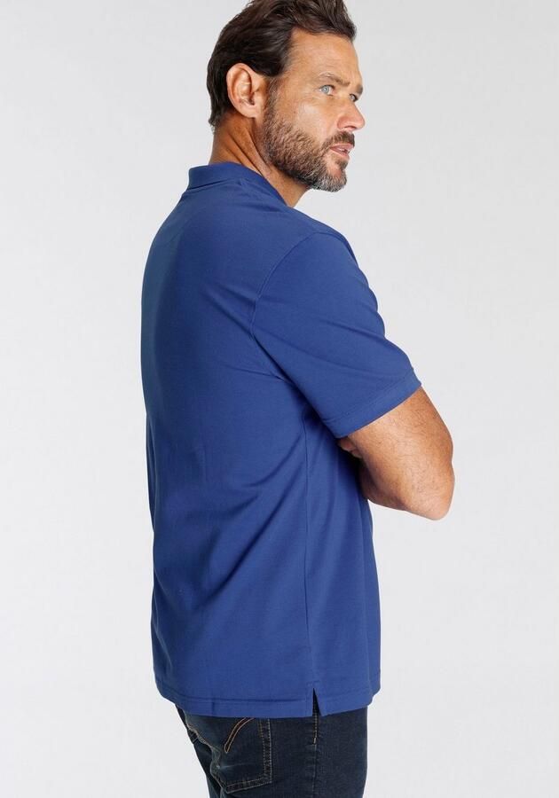 Man's World Poloshirt Korte mouwen losse pasvorm effen - Foto 5