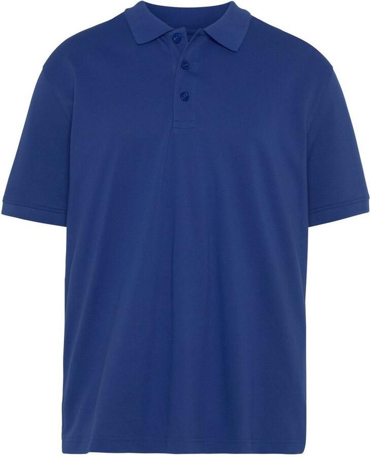Man's World Poloshirt Korte mouwen losse pasvorm effen