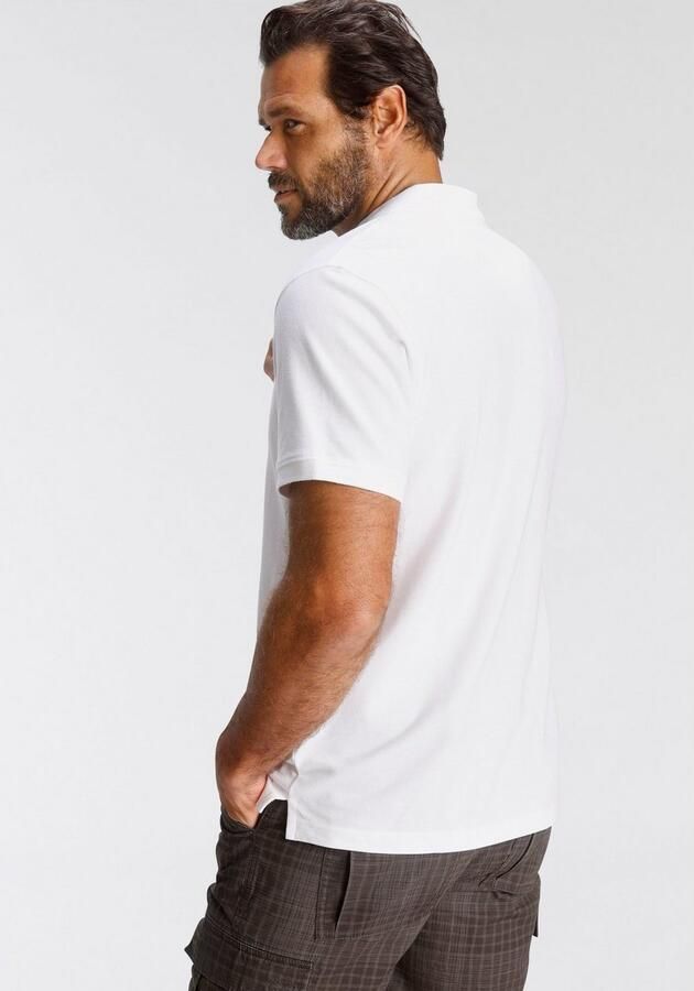 Man's World Poloshirt Korte mouwen losse pasvorm effen - Foto 5