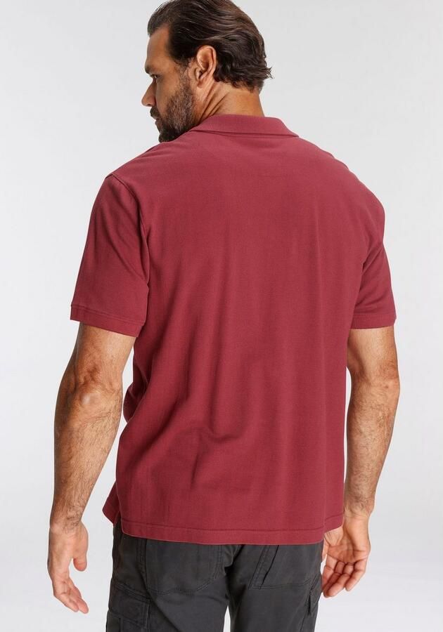 Man's World Poloshirt Korte mouwen losse pasvorm effen - Foto 5