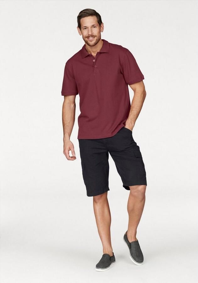 Man's World Poloshirt Korte mouwen losse pasvorm effen - Foto 6