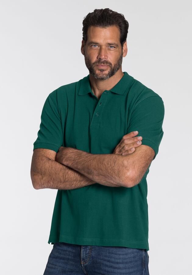Man's World Poloshirt Korte mouwen losse pasvorm effen - Foto 7