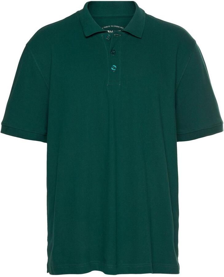 Man's World Poloshirt Korte mouwen losse pasvorm effen